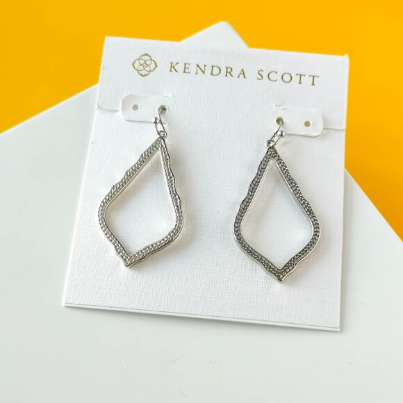 Sophia Silver Drop Earrings by Kendra Scott - Picture 1 of 3